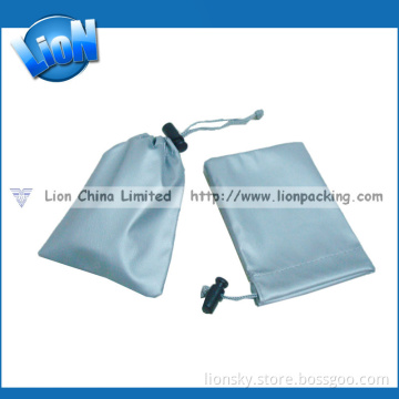 Small Drastring Leather Pouch for Gifts and Souveniors Package (R-085)